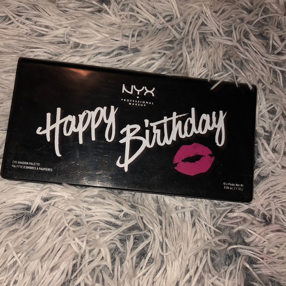 Nyx LIMITED EDITION Happy Birthday pallet